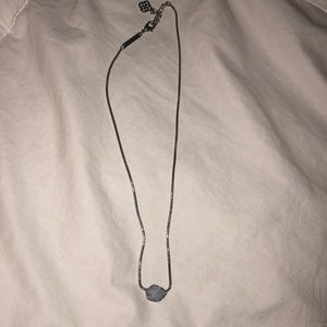 Purple and silver Kendra Scott necklace for sale!